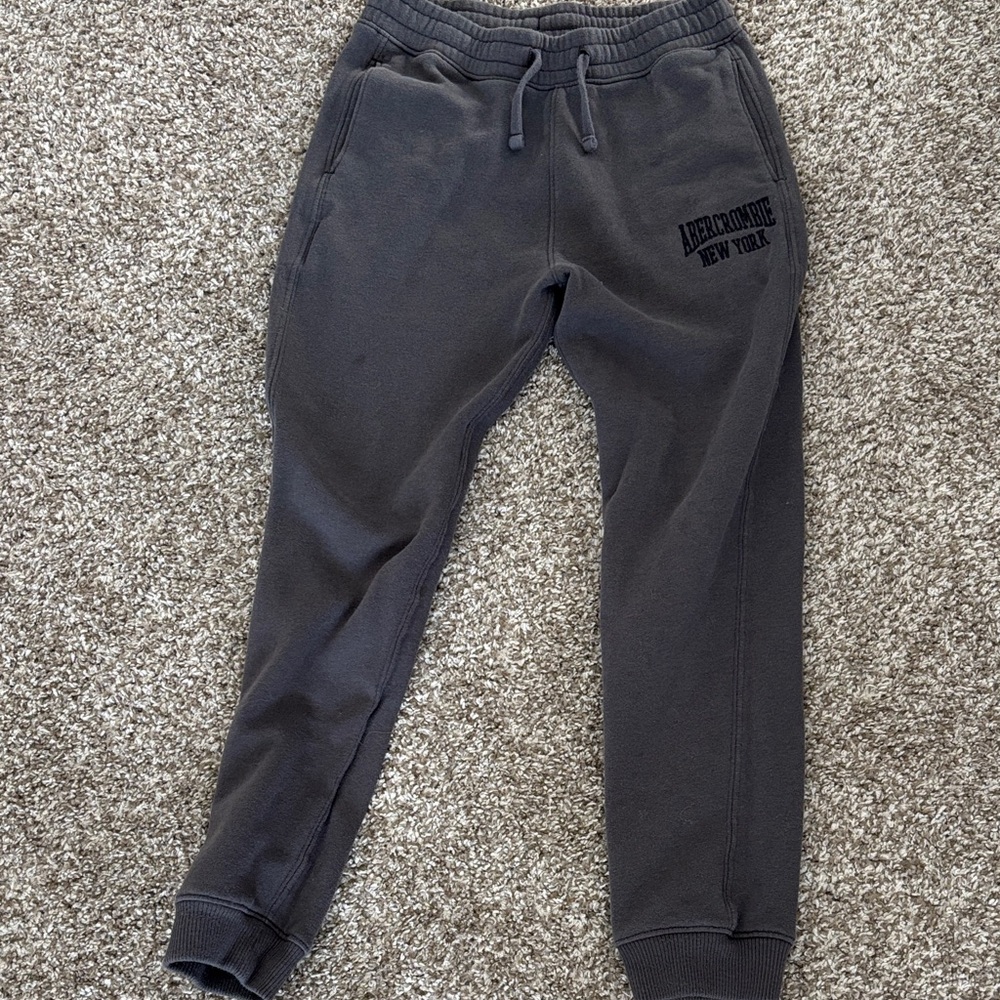Abercrombie & Fitch Kids Charcoal Joggers